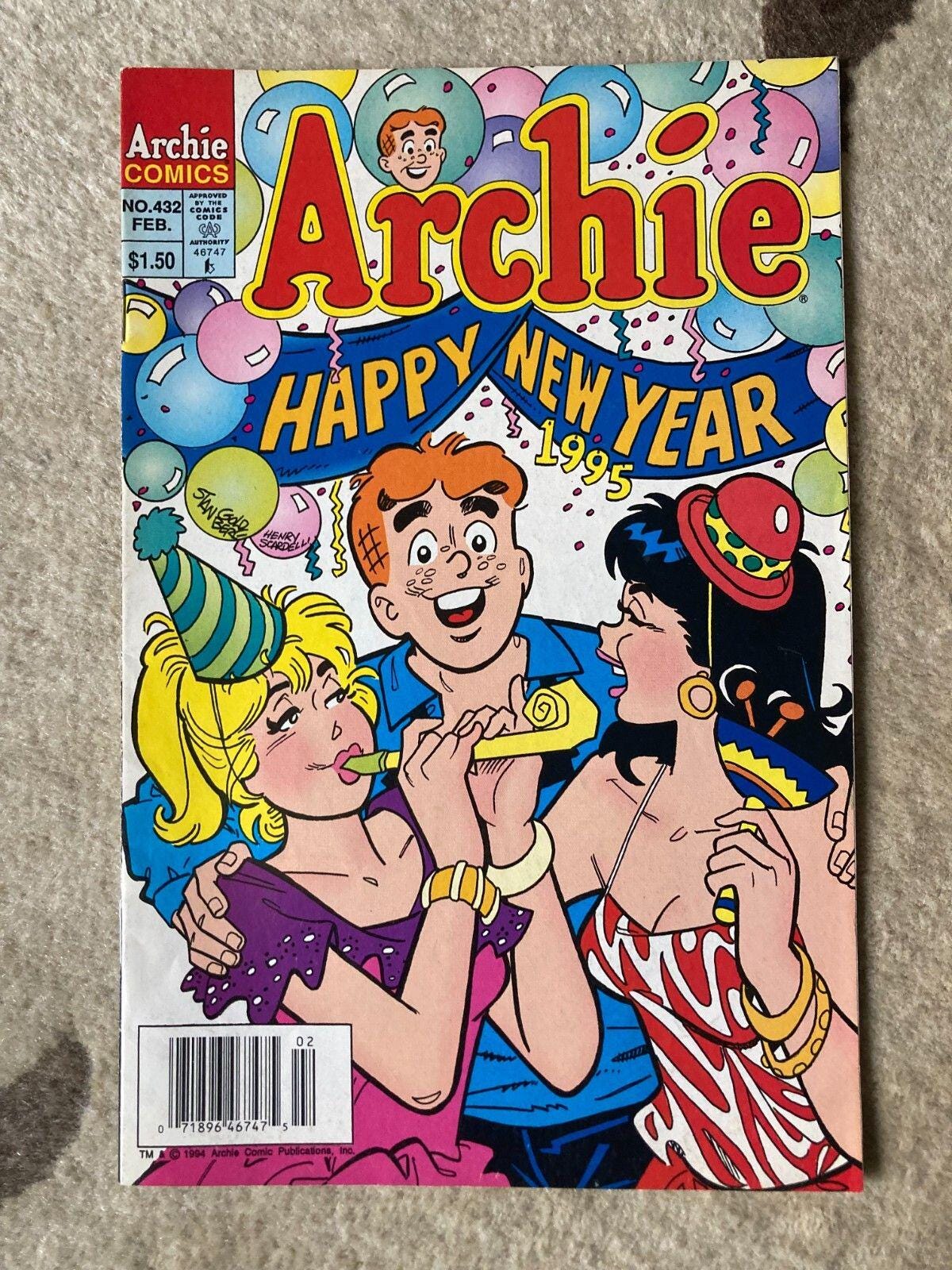 Vintage 90s Archie Comic Lot 1990s Set of 5 Archie Andrews Betty Cooper ...