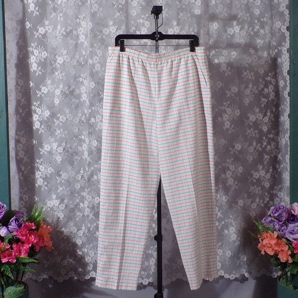 Plus Size Seersucker Pants Etsy