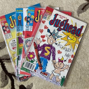 Vintage 90s Jughead Comic Lot 1990s Archie Comics Veronica Lodge Betty Cooper