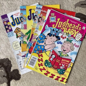 Vintage 90s Jughead Comic Lot 1990s Archie Comics Veronica Lodge Betty Cooper