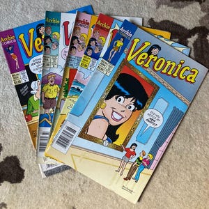 Vintage 90s Veronica Comic Lot 1990s Veronica Lodge Betty Cooper Riverdale Retro