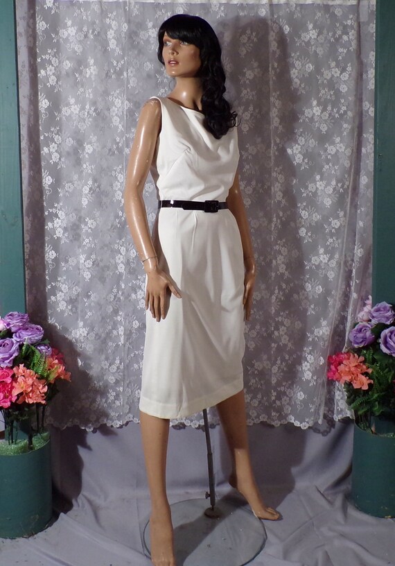 Vintage 1960s White Dress with Matching Jacket | … - image 6