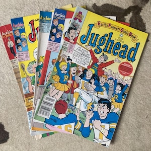 Vintage 90s Jughead Comic Lot 1990s Archie Comics Betty Cooper Veronica Lodge