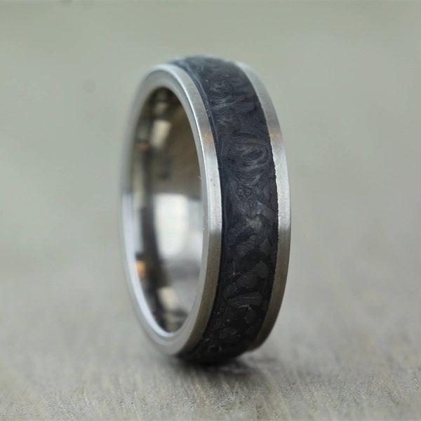 Texture Wedding Ring - Etsy UK