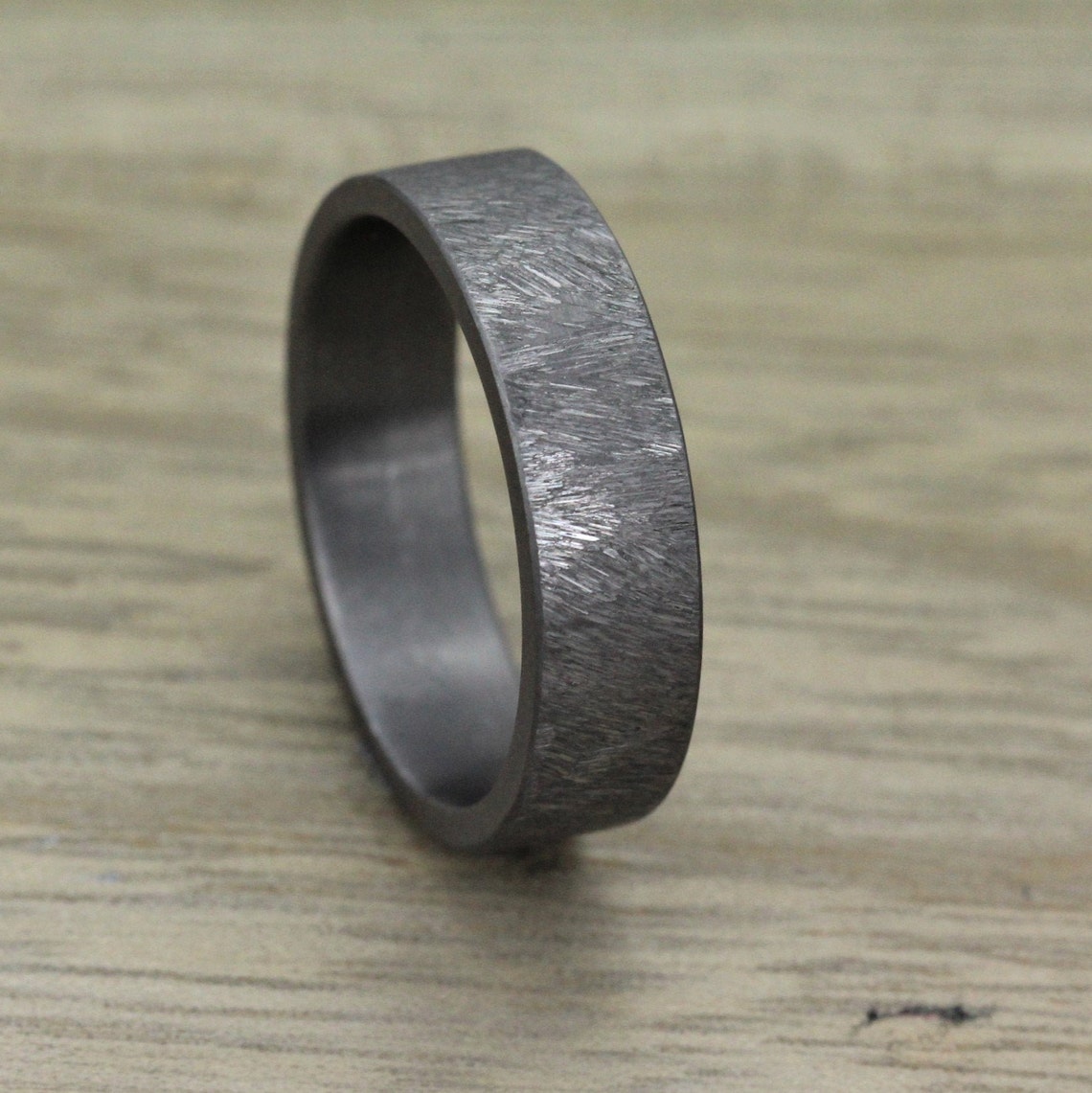 Tantalum Wedding Ring in 4 to 7mm width. Matt Finish
