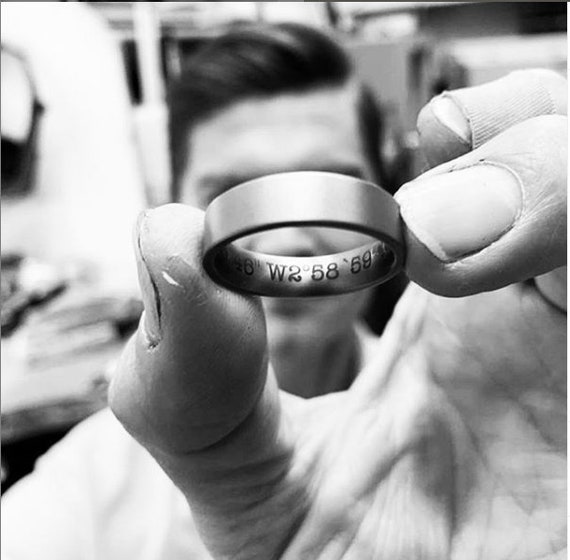 Inside ring engraving