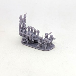 WARHAMMER Comtes Vampires/Soulblight - Charette macabre/Corpse cart x 2 - PEINT WARHAMMER Comtes Vampires/Soulblight - Charette macabre/Corpse cart x 2 - PEINT