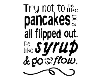 Pancake Lover's Apron SVG