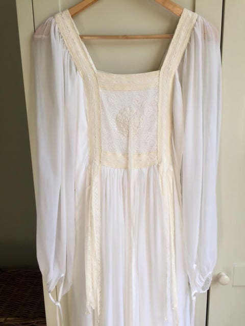 Vintage Boho Wedding Dress - Etsy Canada