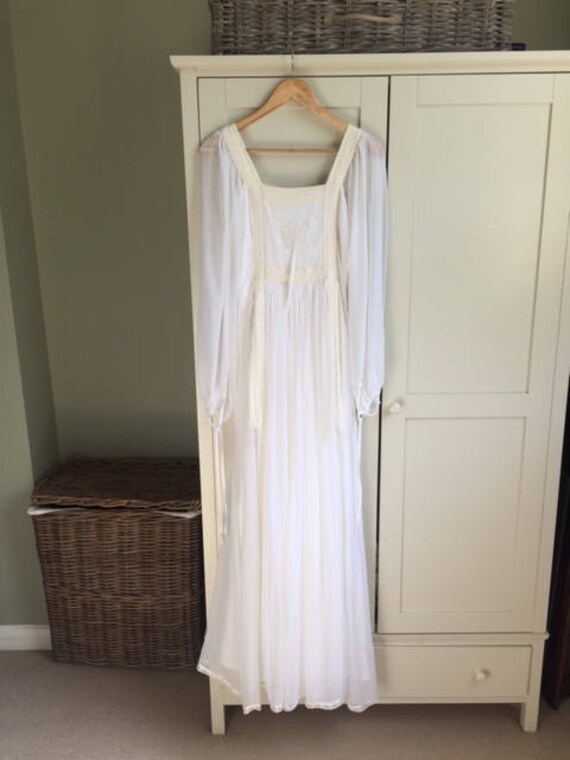 Vintage boho wedding dress