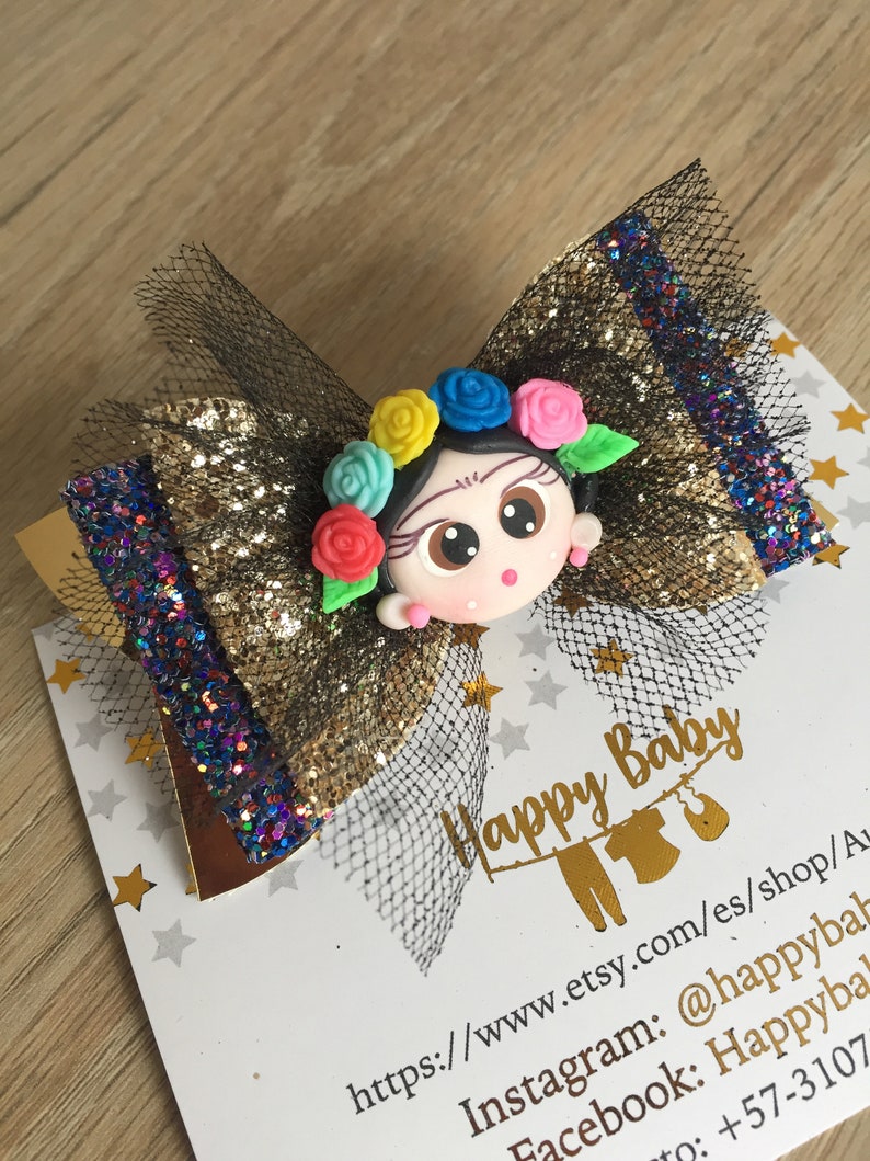 Maxi Tie For Princesses Frida Baby Girls Cuerna Glitter Etsy
