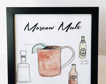 Moscow Mule - 8x10 Print