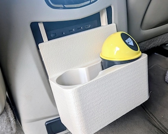 Cadillac Escalade Rear Cupholder Insert 2015-2020 | 3D Printed Large Bottle Holder