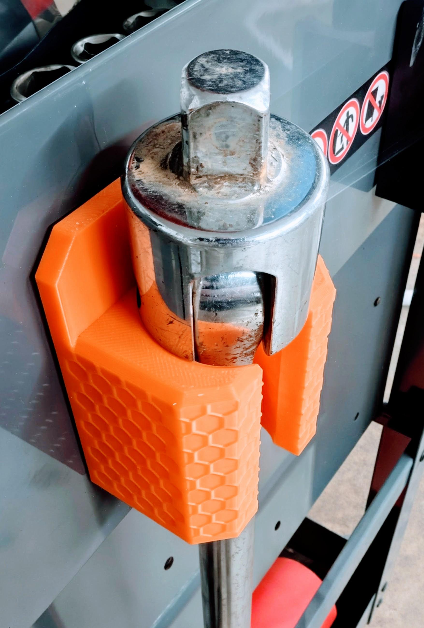 Magnetic Breaker Bar Holder | Tool Cart & Toolbox Mount | 3D Printed ...