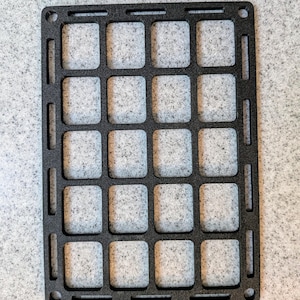 Newly Redesigned 3D Printed MOLLE Panel – Lightweight Storage Solution
