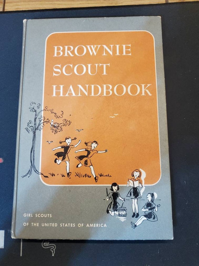 Brownie Scouts Handbook From the 1950s. Etsy