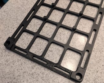 3D Printed MOLLE Panel – Lightweight Storage Solution with 1/4" stand offs