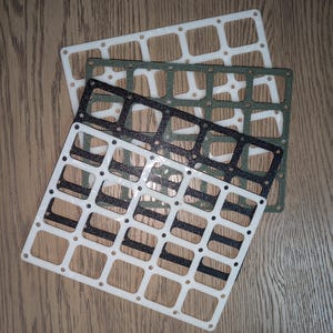 Molle panel 3D printed 5x4 8&quot;x5.5&quot;