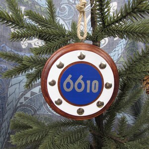 Disney Cruise Porthole or Port Hole Stateroom Replica Ornament (4 Inches) - Great Fish Extender or Christmas Gift!