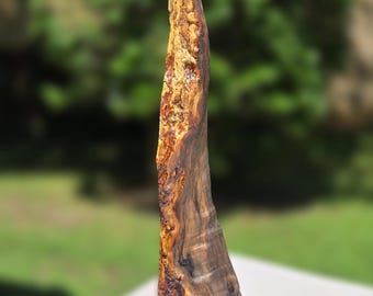 Live Edge Wood Sculpture | Natural Reclaimed Wood Art, Organic Decor