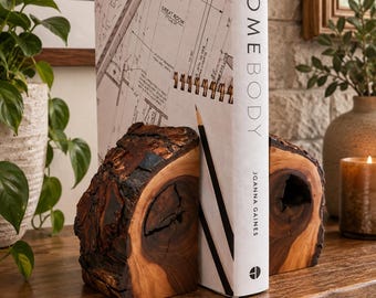 Siberian Elm Bookends