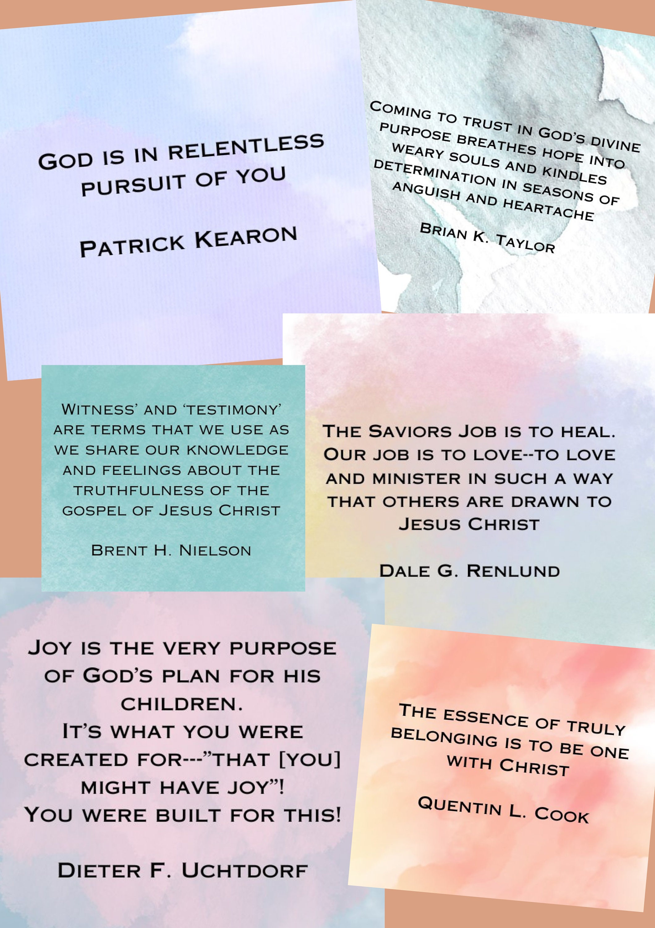 April 2024 General Conference Quotes, LDS Quotes, Relief Society, Young