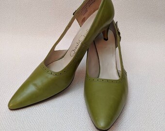 olive green color shoes