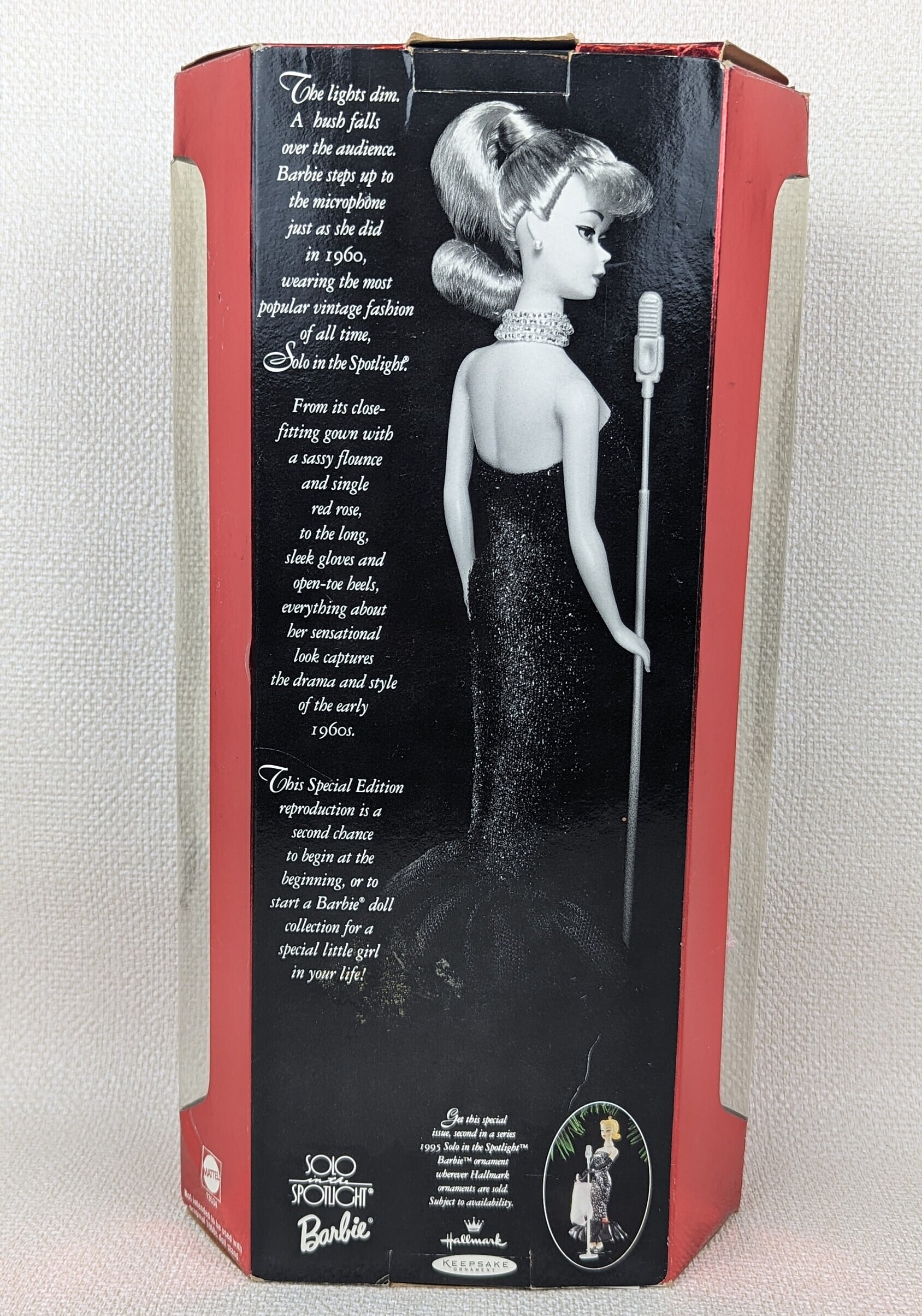 Vintage 1994 Solo in the Spotlight Barbie by Mattel - New In