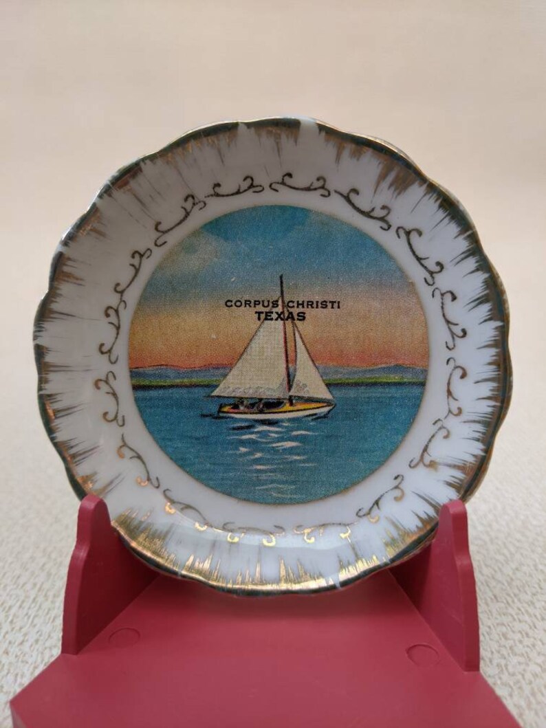 Vintage MidCentury Corpus Christi Souvenir Miniature Cup and Etsy