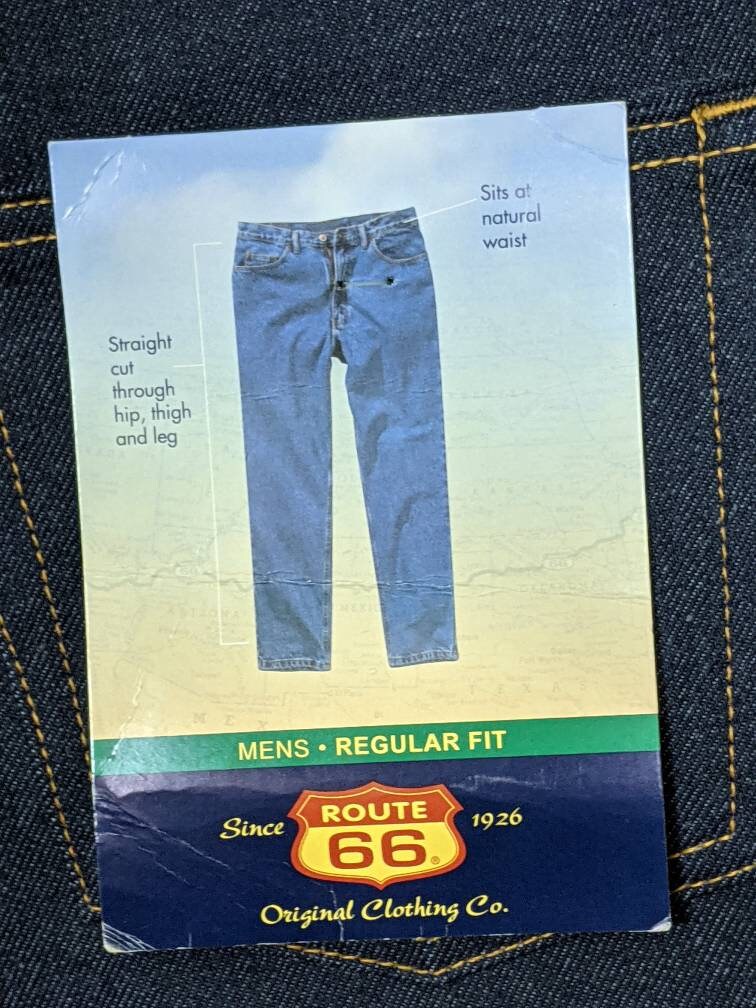 Route 66 Regular Fit Straight Leg Jeans 