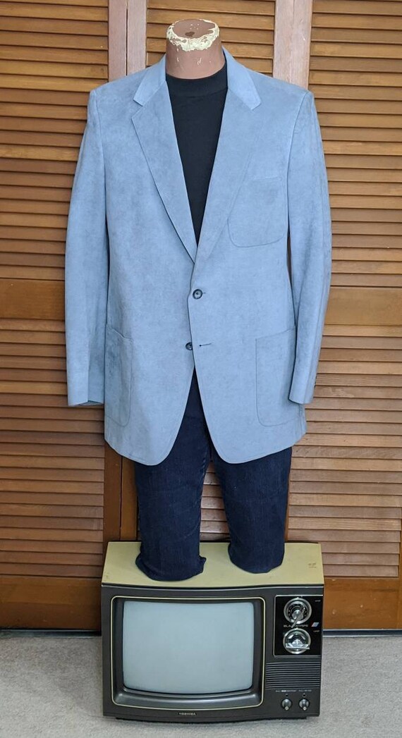 Vintage 1990's Doncaster Ultrasuede Blazer - 42R -