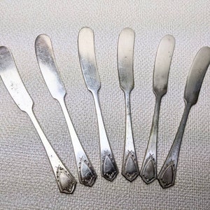 1950s International Silver Simplicity Pattern Sterling Master Butter Knife  Spreader