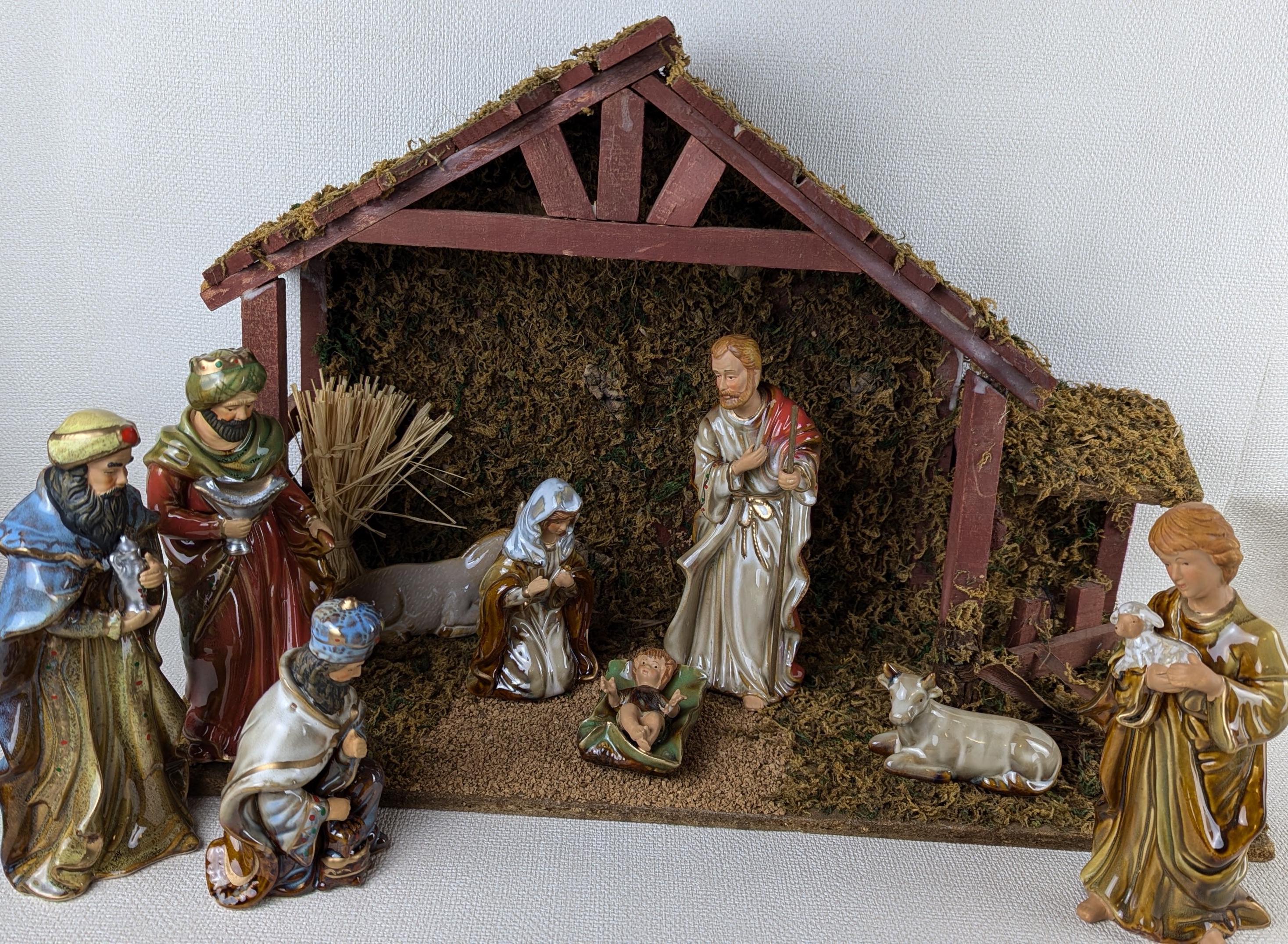 【未使用】KIRKLAND ナティビティセット 19ピース 【キリストの降誕】 Vintage Nativity Set by Kirkland - Etsy