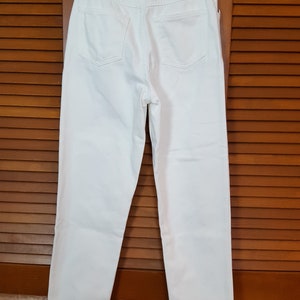 Vintage 1990s Jennifer Moore White High Waist Jeans Mom - Etsy