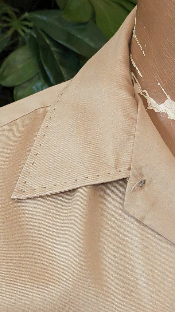 Vintage 1960's Cranbrook Gabardine Shirt - Britis… - image 8