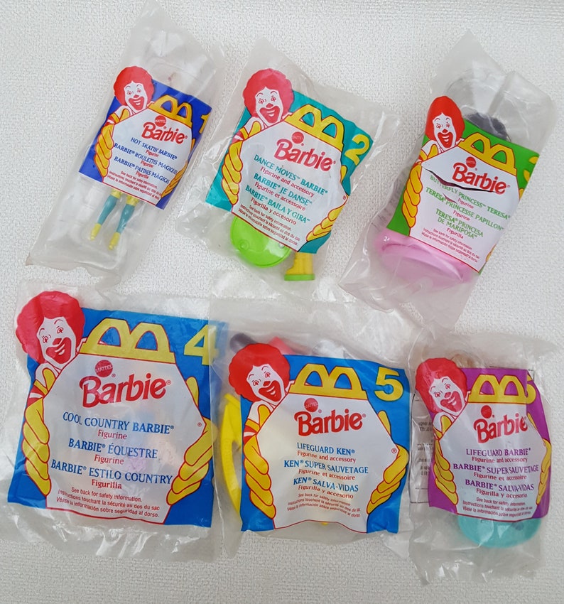 Lifeguard Ken #5 McDonald/'s McDonalds 1994 BARBIE