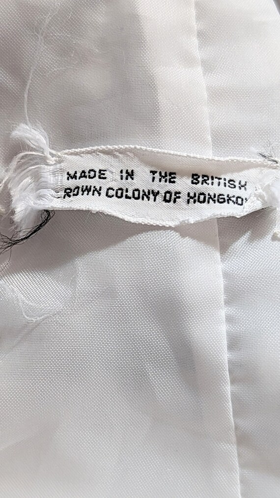 Vintage Groovy 1970s Pique and Gingham Maxi Dress… - image 8