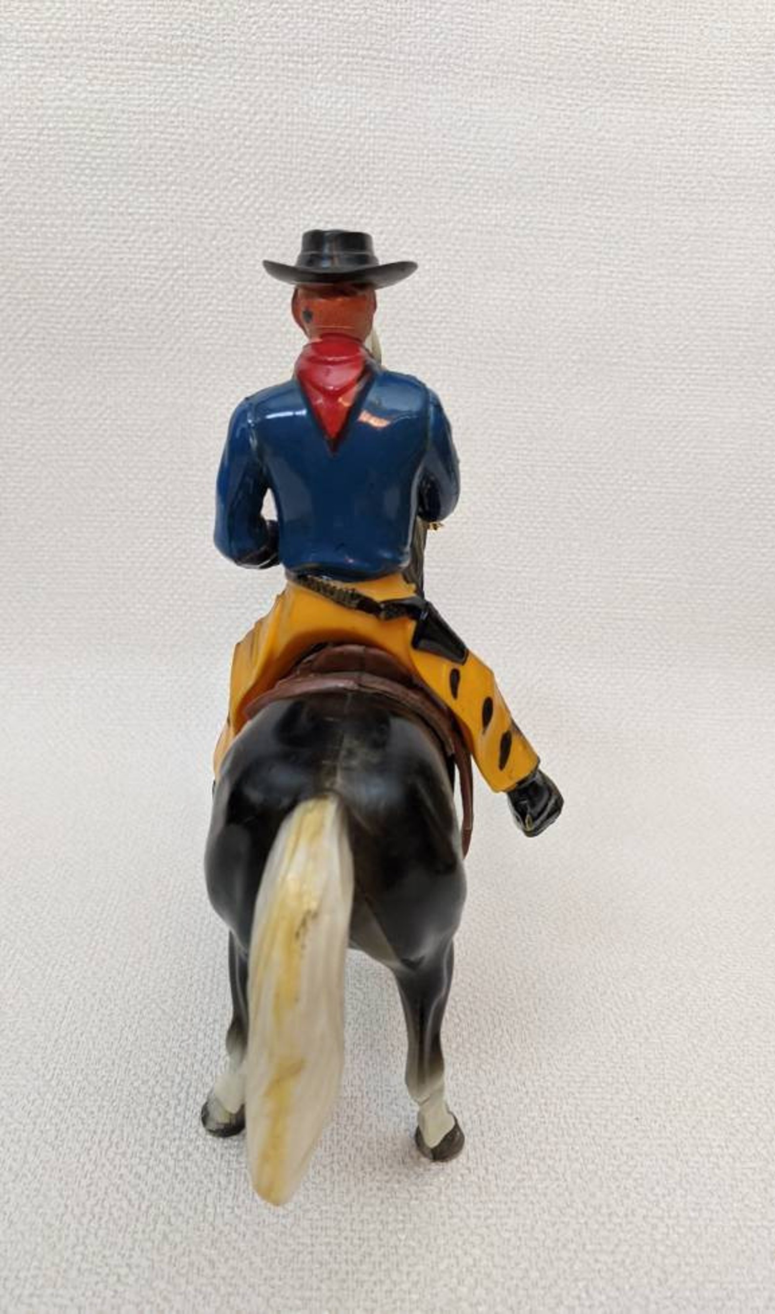 Vintage Mid-Century WS Toys Hard Plastic Toy Horse With Saddle | Etsy