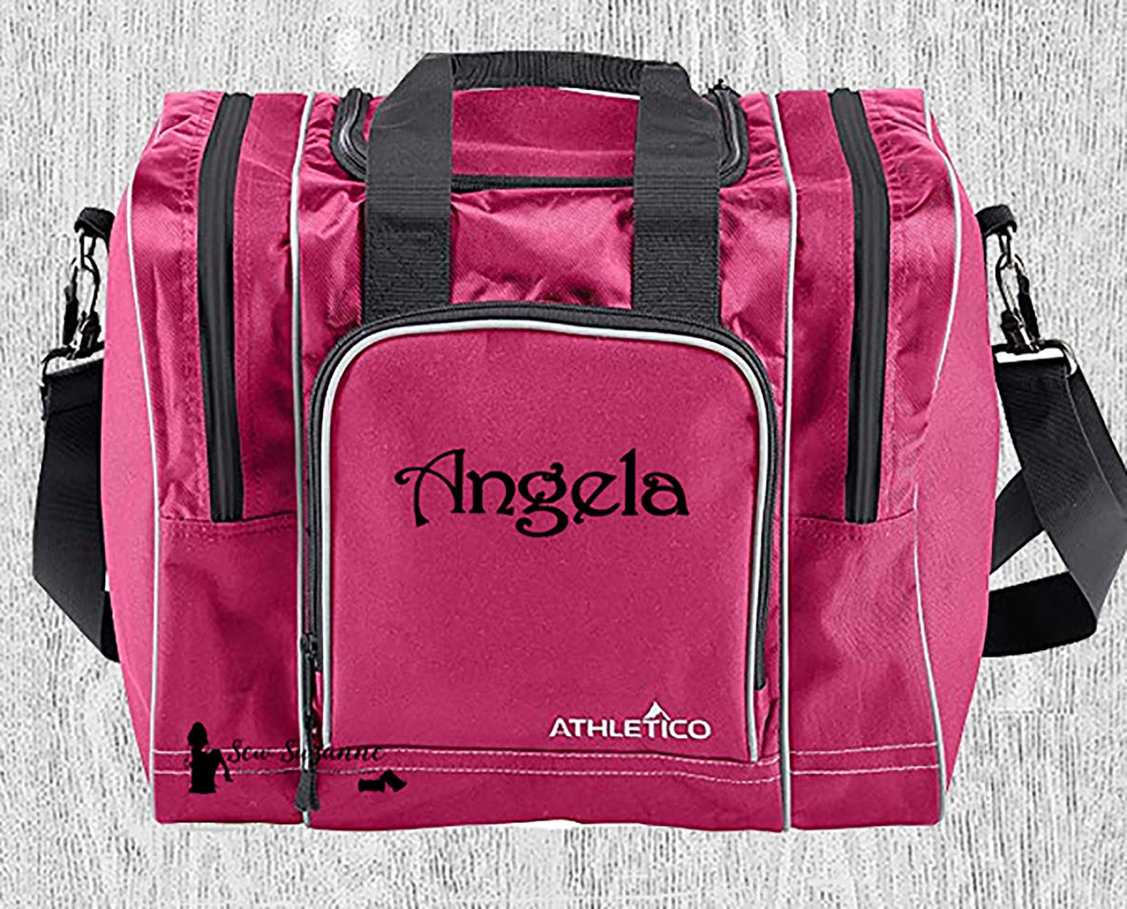 Monogrammed Bowling Bag, Personalized Bowling Bag, Bowling Ball Storage ...