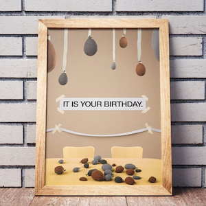 The Office TV Show Poster: It Is Your Birthday, Dwight Schrute