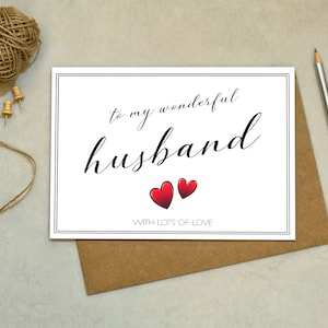 Aan mijn geweldige man - wenskaart - liefdeskaart, jubileumkaart, Valentijnsdagkaart, verjaardagskaart