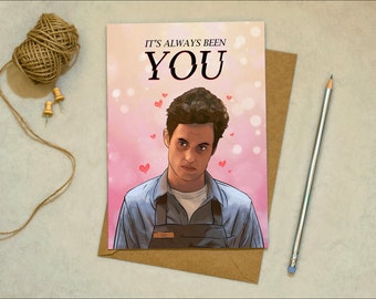 You TV Show Love Card: Anniversary Greetings Card