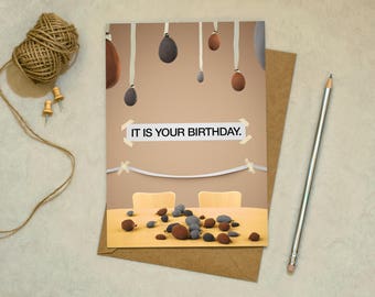 Tarjeta de felicitación de cumpleaños de Dwight Schrute de The Office / Tarjeta de felicitación divertida de la serie de televisión