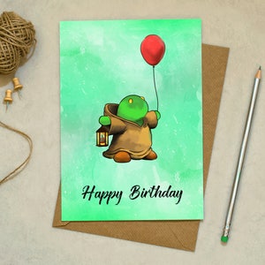 Final Fantasy - Tonberry - Carte d'anniversaire