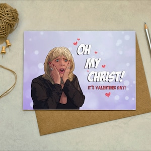 Gavin und Stacey - Pam Oh My Christ - Valentinskarte