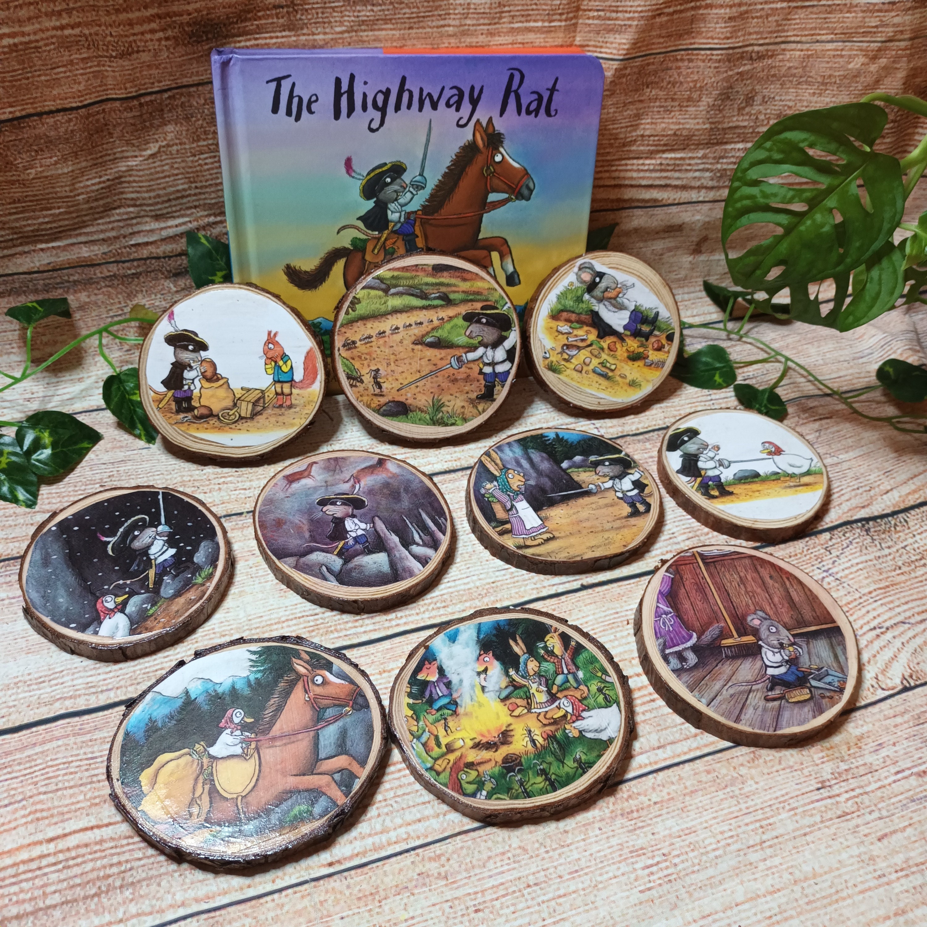 The Highway Rat Sequencing Discs Available as Book Bag With Etsy