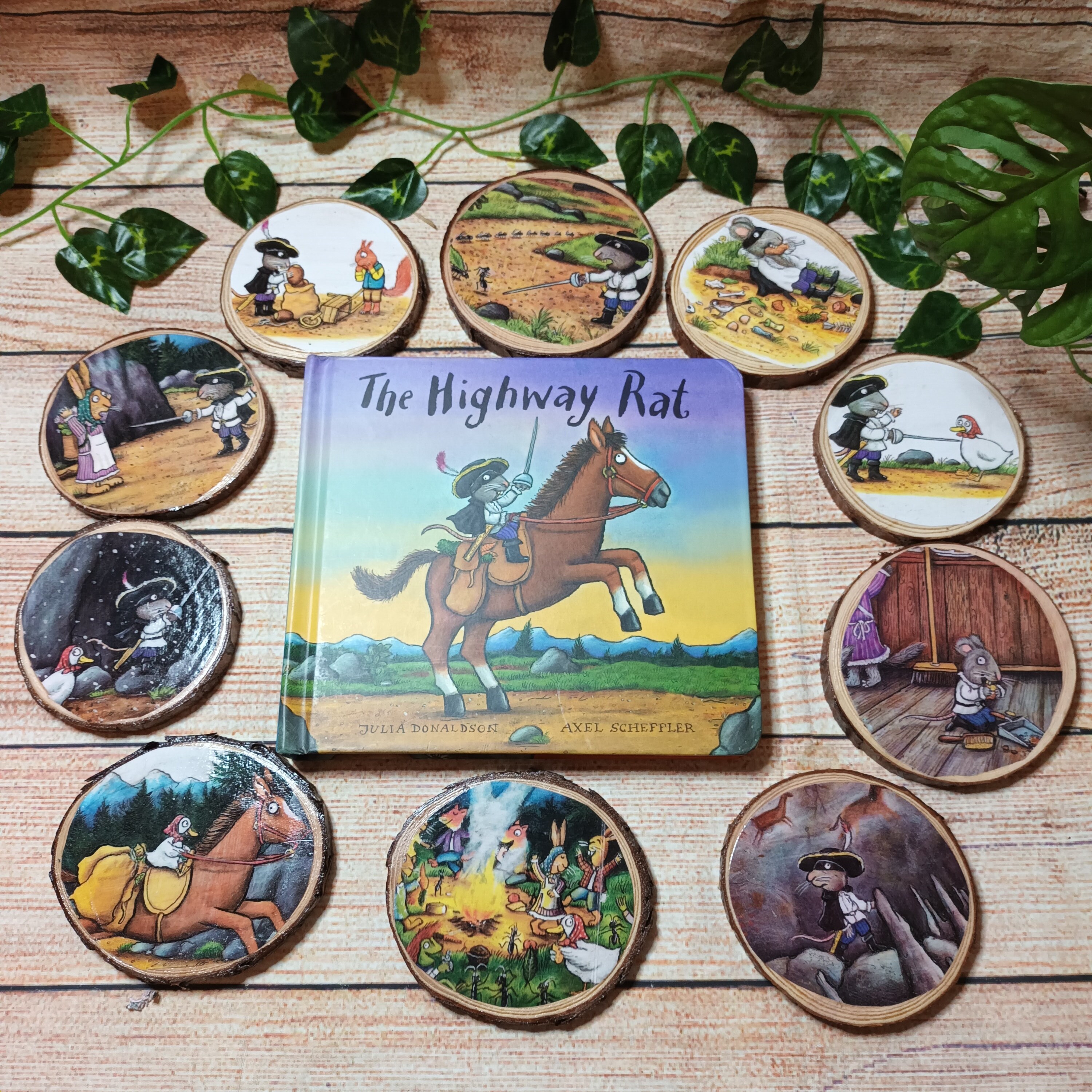 The Highway Rat Sequencing Discs Available as Book Bag With Etsy