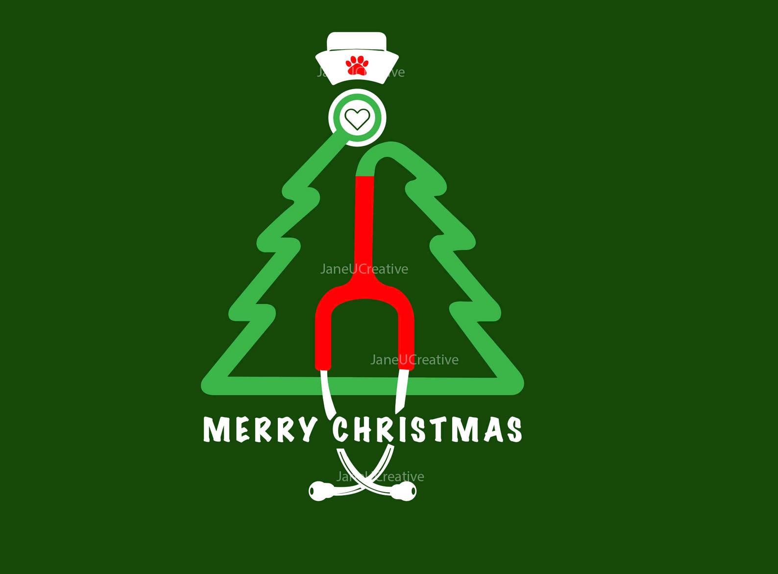 Veterinary Merry Christmas | Etsy