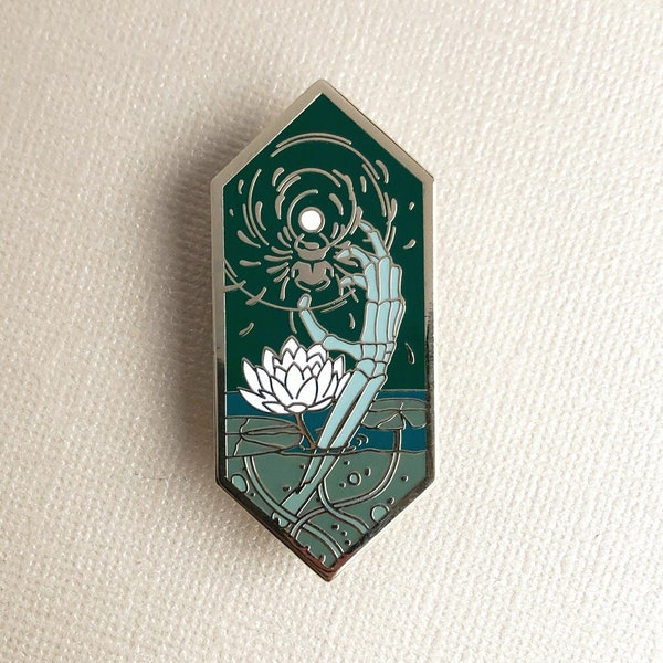 School of Magic: Necromancy (gold plating) - Hard enamel pin