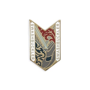 Swashbuckler - Character Builder Series - Hard enamel pin